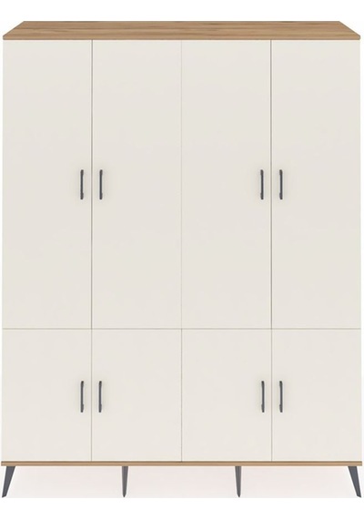 Hyperion Gardrop 10 Raflı 8 Kapaklı 176x44x221 Çam-aytaşı Aytaşı Hyperion Gardrop 10 Raflı 8 Kapaklı 176x44x221 Çam-aytaşı Aytaşı