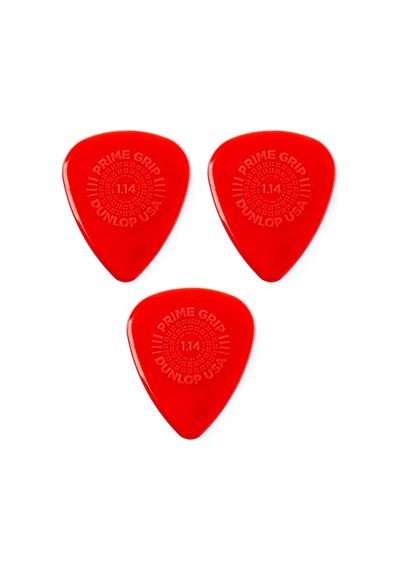 Jim Dunlop 450r1.14 Gitar Penası 3 Adet 1.14 Mm Prime Grip Delrin 500