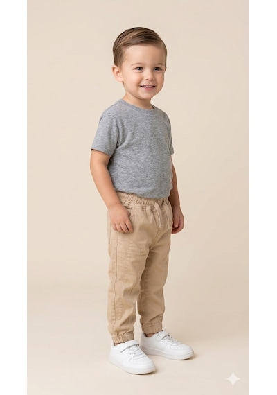 Escabel Erkek Bebek Pantolon Jac-25255 Taş