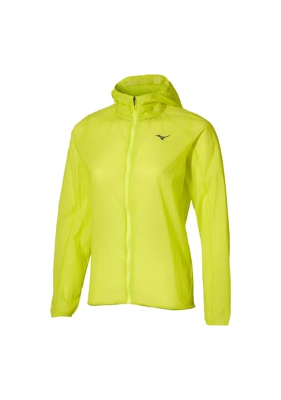 Mizuno Tech Light Hodded Jacket Kadın Yağmurluk Sarı Çok Renkli