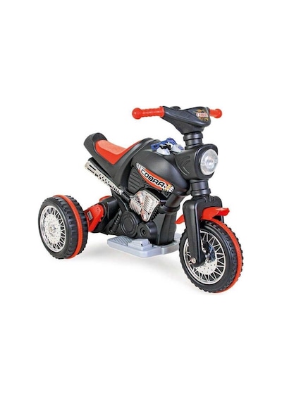 Akülü 6 V Motorsiklet Cobra Siyah
