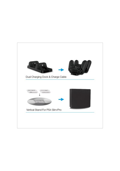 Ps4 Super Kit Aksesuar Set (Fat/slim/pro Uyumlu) TP4-1751
