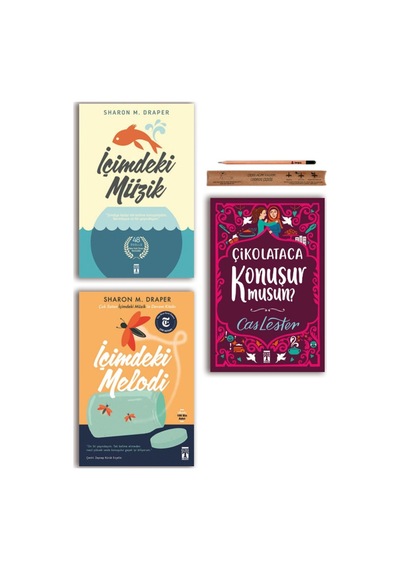Genç Timaş İçimdeki Müzik - İçimdeki Melodi - Çikolataca Konuşur Musun Set 3 Kitap