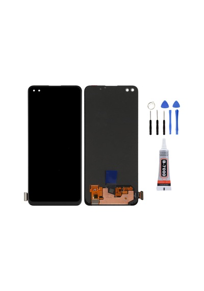 Oppo Reno 4 Uyumlu Ekran Lcd Dokunmatik Tamir Seti Ve Yapıştırıcı Yanında Yedcom