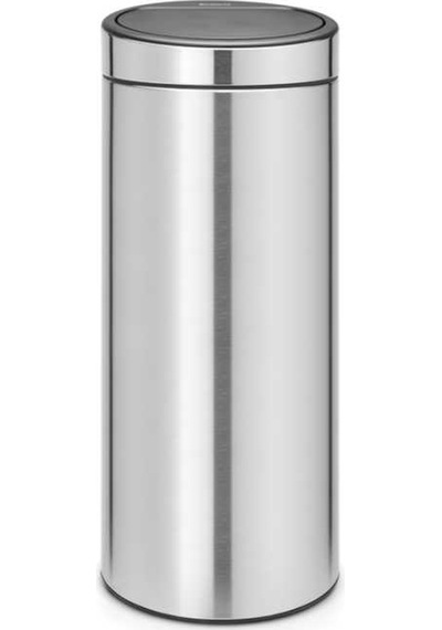 Brabantıa Brabantia Dokunmatik Çöp Kutusu 30L Matt Steel New Fıng Gri