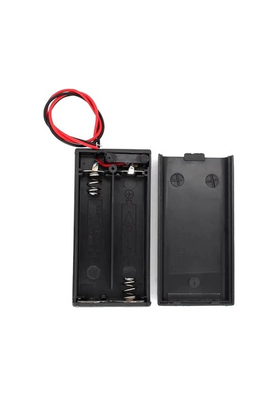 Ic-233c Kapaklı Switchli 2'li Aa Pil Yuvası