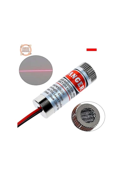 Kırmızı Çizgi Lazer Modül 5mw 650nm