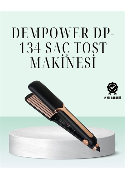 Dempower Dp-134 Isı Ayarlı Saç Şekillendirme Deneyimi Çok Renkli