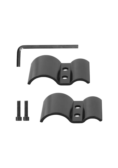 2x10mm 31mm Montaj Klip Taktik El Feneri Torch Sight Lazer Kapsam Çok Renkli