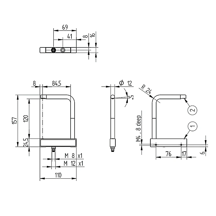 Lazer Çatal Sensör Fork Sensör Wenglor P1hj004