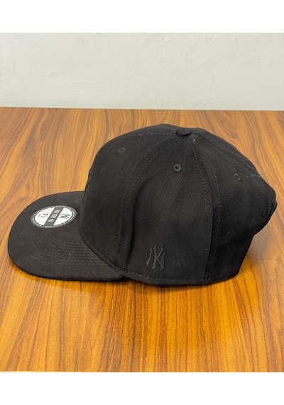 Hamze Ny Yankees New York Nakış Hip Hop Snapback Rapper Şapka Cap Siyah - Siyah