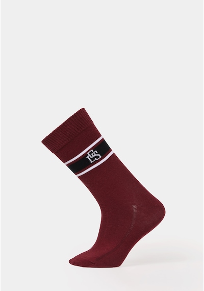 Colin's Colins Erkek Bordo Çorap Cl1082200 Q1.v2 Bur Burgundy