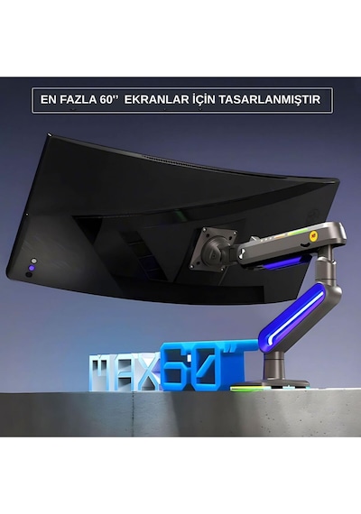 North Bayou Nb-f6 Rgb Gaming Monitor Kolu 32-60 İnç Uyumlu
