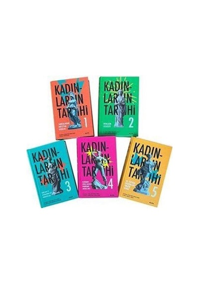 Kadınların Tarihi 1-2-3-4-5 Kitap Set Ciltli / Georges Duby