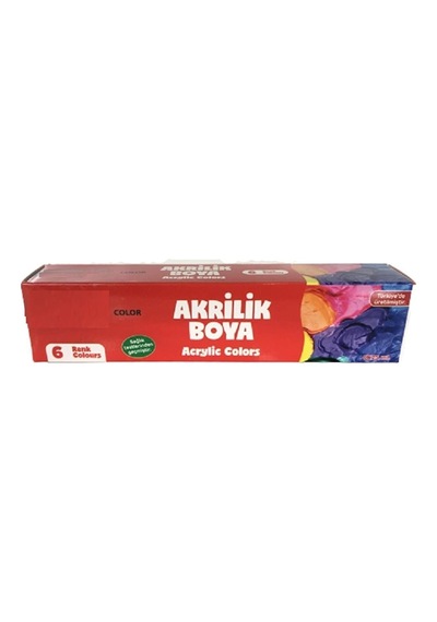 Hayal Sepeti Akrilik Boya 6 Renk 6X25Mm