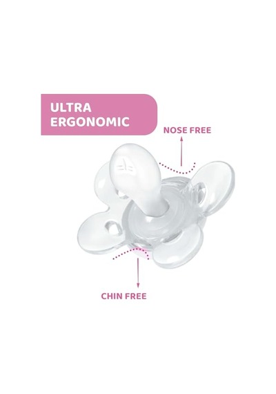 Chicco Physioforma Comfort Silikon Emzik 16-36 Ay, 2'li , Pembe