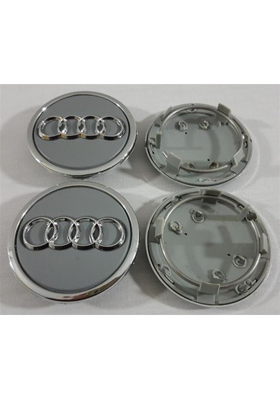 Audi Jant Göbeği 69mm / 58mm Gri 4 Adet, 4b0601170a , Audi Jant