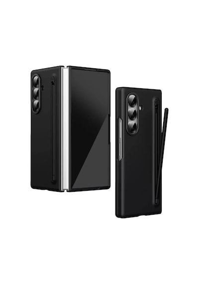 Samsung Galaxy  Uyumlu,  Z Fold 6 Hole Fold Kapak - Siyah