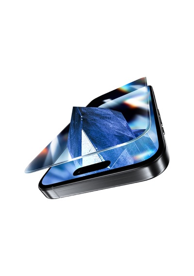 Apple Uyumlu   iPhone 16 Pro Max Benks 2025 Glass Warrior Safir Coating Ultra İnce Cam Ekran Koruyucu