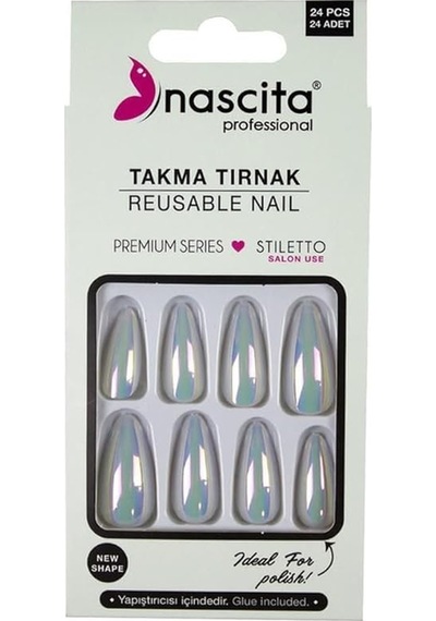 Nascita 24lü Takma Tırnak Hologram - 197 Sku: Smg8690010489760