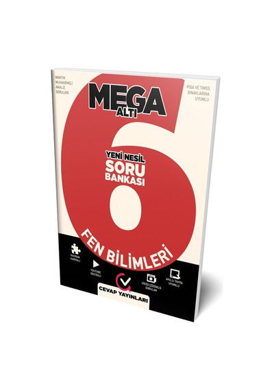 6. Sınıf Fen Bilimleri Mega Altı Soru Bankası