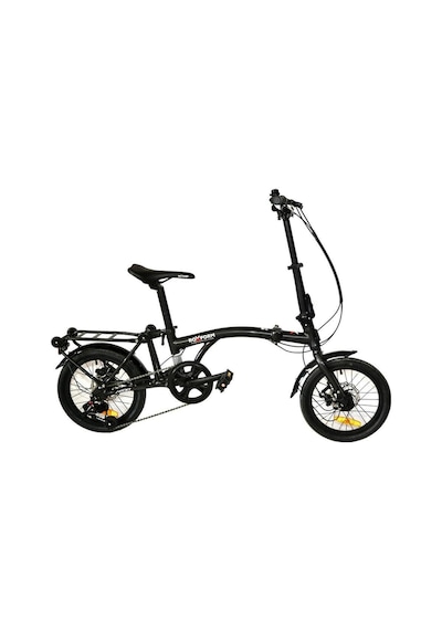 Roxform M-100 Katlanır Bisiklet 16 Jant, 5 Vites, Alüminyum Kadro Siyah
