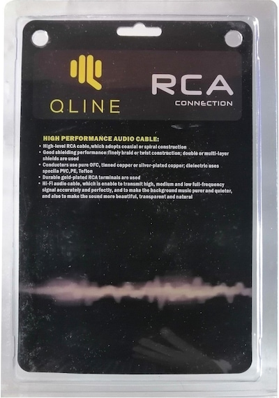 Qline 5 Metre Rca Kablo %100 Bakır