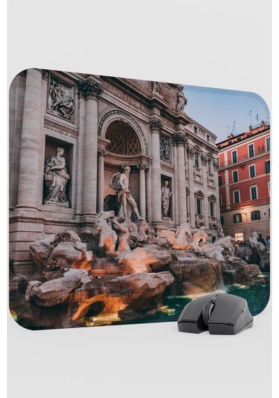 Roma İtalya V2 48x40 Xl Gaming Kauçuk Kaymaz Taban Mouse Pad Fare Altlığı