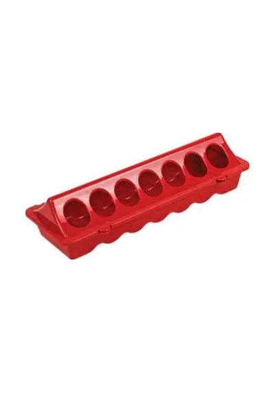 30cm Yatay Plastik Güvercin-civciv-tavuk Yemlik