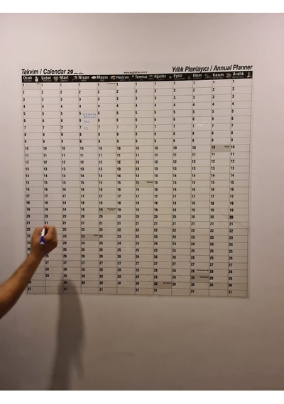 Takvim 2023 Yıllık Planlayıcı K-120 100 x 100 CM
