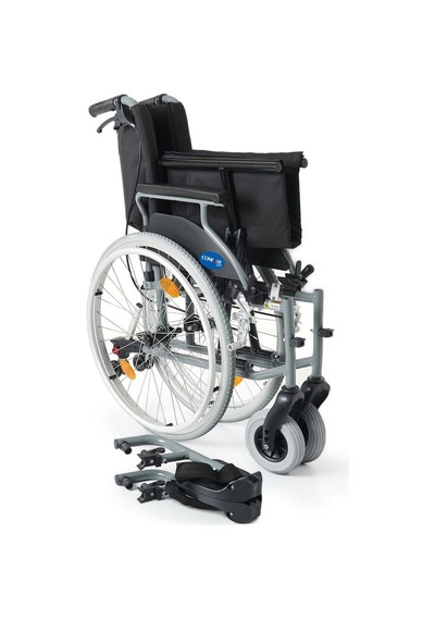 Hafif Alüminyum Tekerlekli Sandalye Katlanır Ve Refakatçi Frenli Model Dm-317 50cm