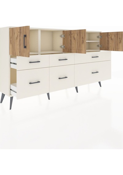 Arges Konsol 4 Raflı 6 Çekmeceli 4 Kapaklı 176x30x99 Aytaşı-çam/aytaşı Atlas Çam/aytası - Aytası Arges Konsol 4 Raflı 6 Çekmeceli 4 Kapaklı 176x30x99 Aytaşı-çam/aytaşı Atlas Çam/aytası - Aytası