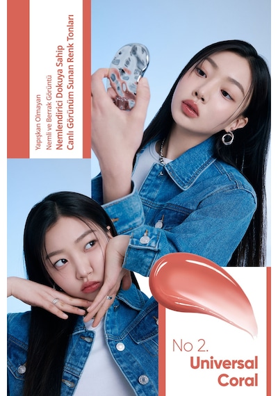 Peripera Water Bare Tint  02 Universal Coral