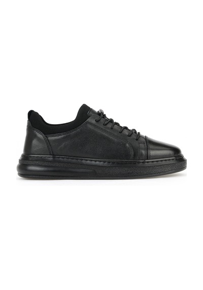 Ziya Erkek Hakiki Deri Sneaker 161423z79 Siyah 161423z79 000 40