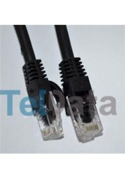 Teldata Tld-100s Cat6 1mt Siyah Utp Patch Kablo