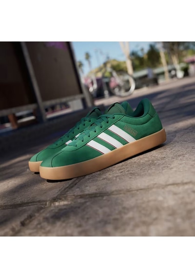 Drkgrn/ftwwht/cburgu Adidas Erkek Günlük Spor Ayakkabı Vl Court 3.0 Ih4790 Yeşil