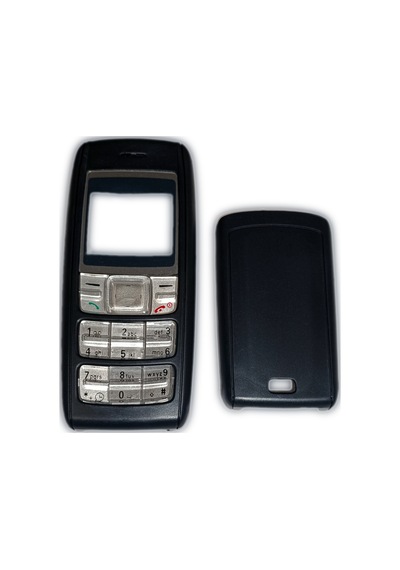 Nokia 1600 Kapak Nokia 1600 Uyumlu Siyah Kapak Ön Kapak Arka Kap