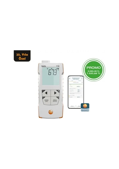 Testo 110 Gıda Tipi Sıcaklık Ölçüm Cihazı