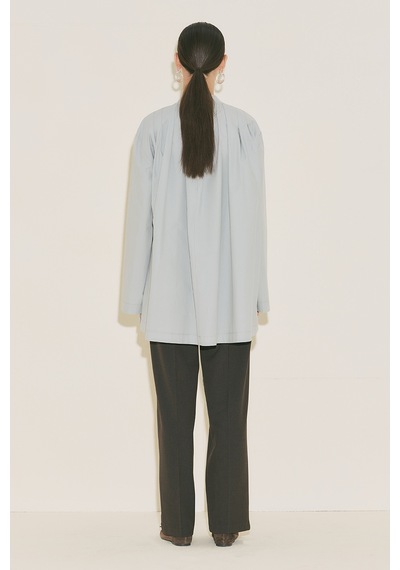 Manuka Pliseli Tunik Mavi Ss26tnk00004-22 Mavi