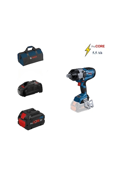 Bosch Gds 18v-1600 Hc 1x5,5 Ah Procore 3/4 Akülü Somun Sıkma