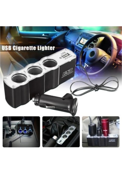 Eraks Oto Çakmak Çoklayıcı Çoğaltıcı Soketi Usb Çakmak