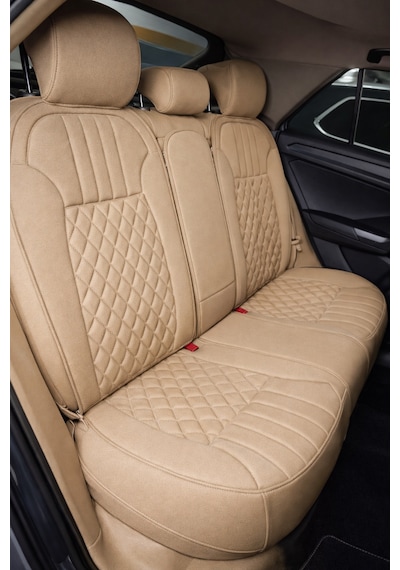 Fiat Egea Cross 2020 Ve Sonrası Uyumlu Zerafet Serisi Bej 5'li Ortopedik Koltuk Minderi