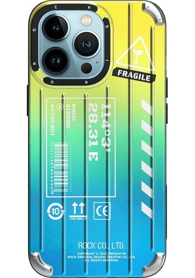 Rock Apple Uyumlu iPhone 14 Pro Max Dream Color Serisi Clear Summer Sky