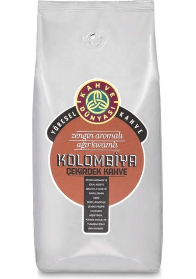 Kahve Dünyası Yöresel Çekirdek Kolombiya Kahve 1 KG