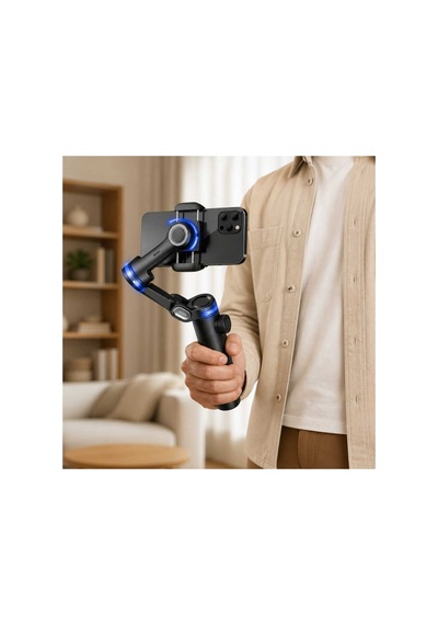 Smart Xe 3 Eksen Akıllı Telefon Gimbal Stabilizer İos Uyumlu  & Android