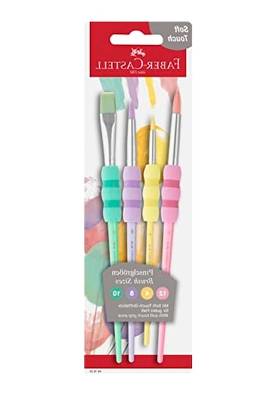 Yumuşak Dokulu Fırça Pastel Seti, Ergonomik Tasarım