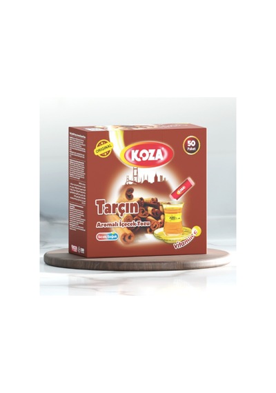 Koza Tek İçimlik Tarçın Aromalı Toz İçecek 50'li