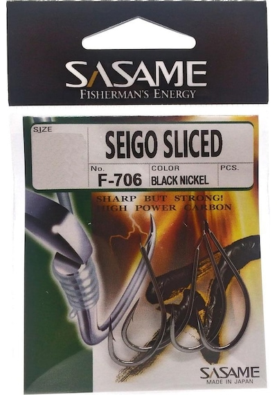 Sasame F-706 Seigo Sliced İğne (Black Nickel) #2