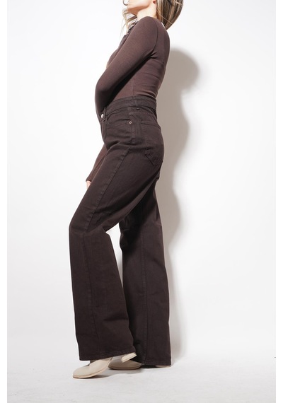 Ckm Moda Hate Straight Pantolon Kahve