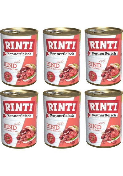 Rinti Dana Etli Gurme Köpek Konservesi 400 G X 6 Adet